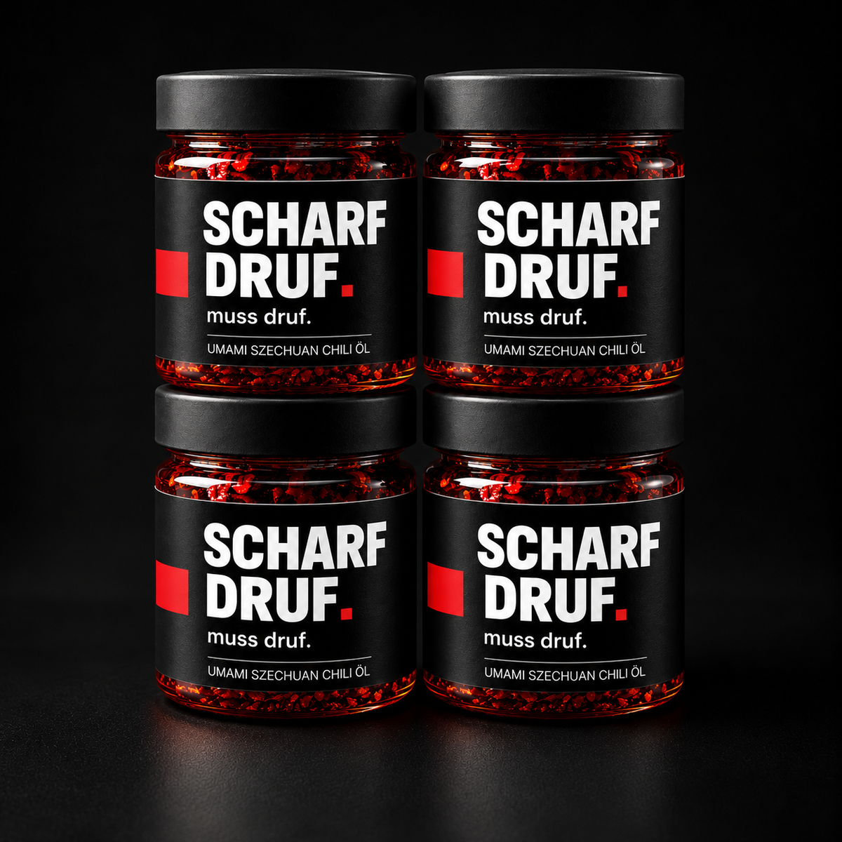 4-PACK SCHARF DRUF