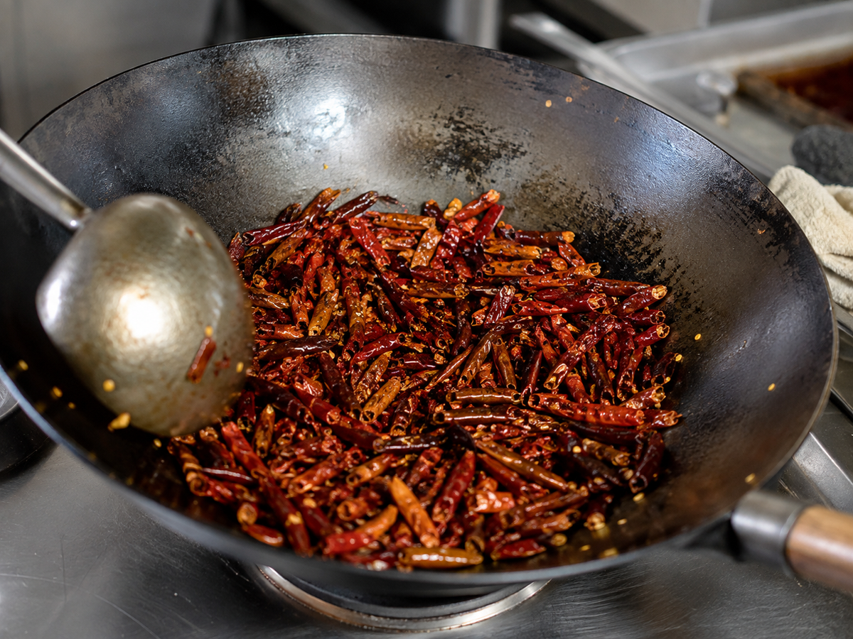 Scharfe Chili Geröstet in Zürich